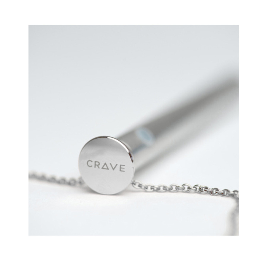 Crave - Vesper Vibrator Necklace Zilver Vrouwen Speeltjes